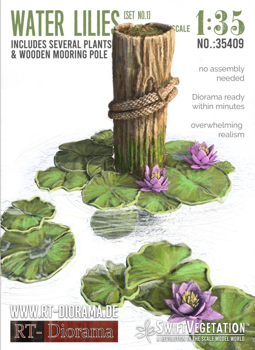 RT-Diorama 35409 Water Lilies Set No.1 1/35