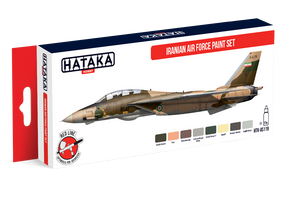 Hataka AS119 Iranian Air Force Paint Set 8x17 ml – zdjęcie 2