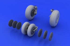 Eduard 648037 MiG-29 wheels 1/48 (Eduard, Academy) – zdjęcie 3