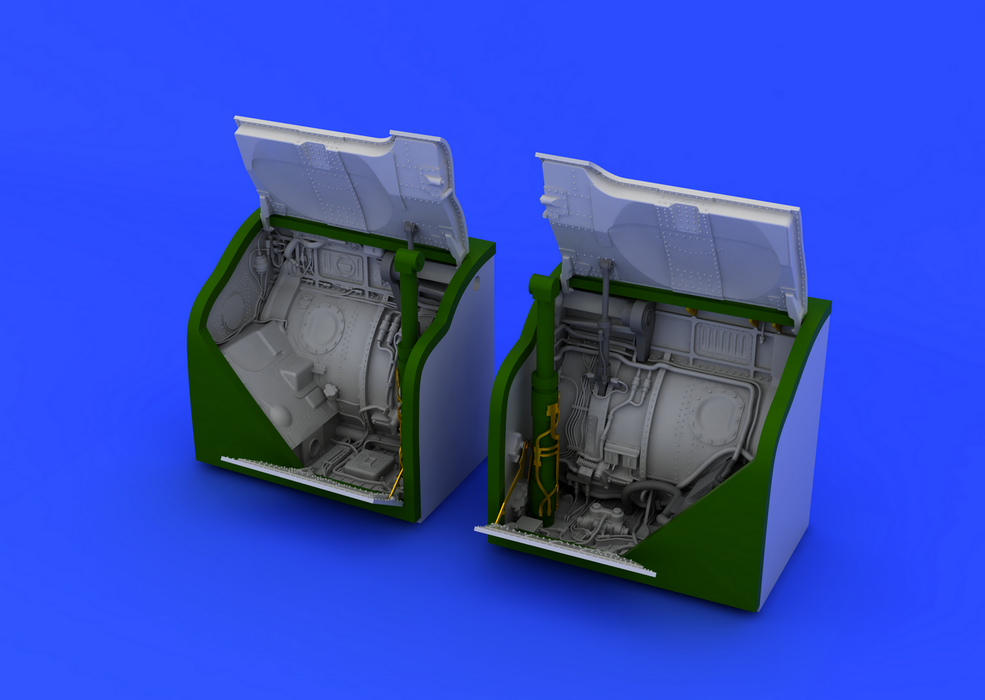Eduard 648105 MiG-23 M/ MF main wheel bay 1/48 (Trumpeter) – zdjęcie 2