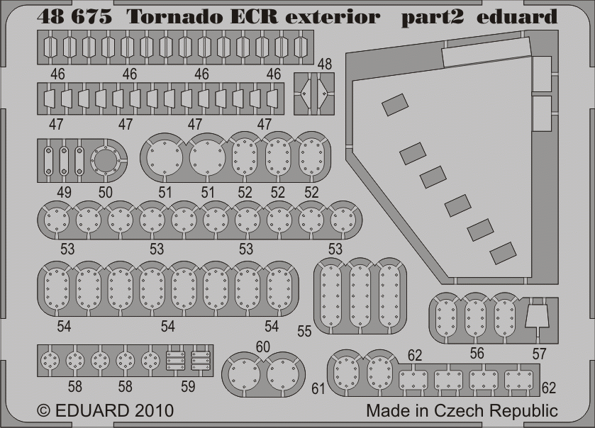 Eduard 48675 Tornado ECR exterior 1/48 Hobby Boss – zdjęcie 2