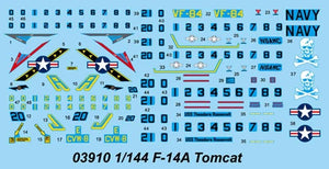 Trumpeter 03910 Grumman F-14A Tomcat 1/144 – zdjęcie 3