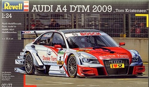 Revell 07177 Audi A4 2009 #2 Tom Kristensen 1/24