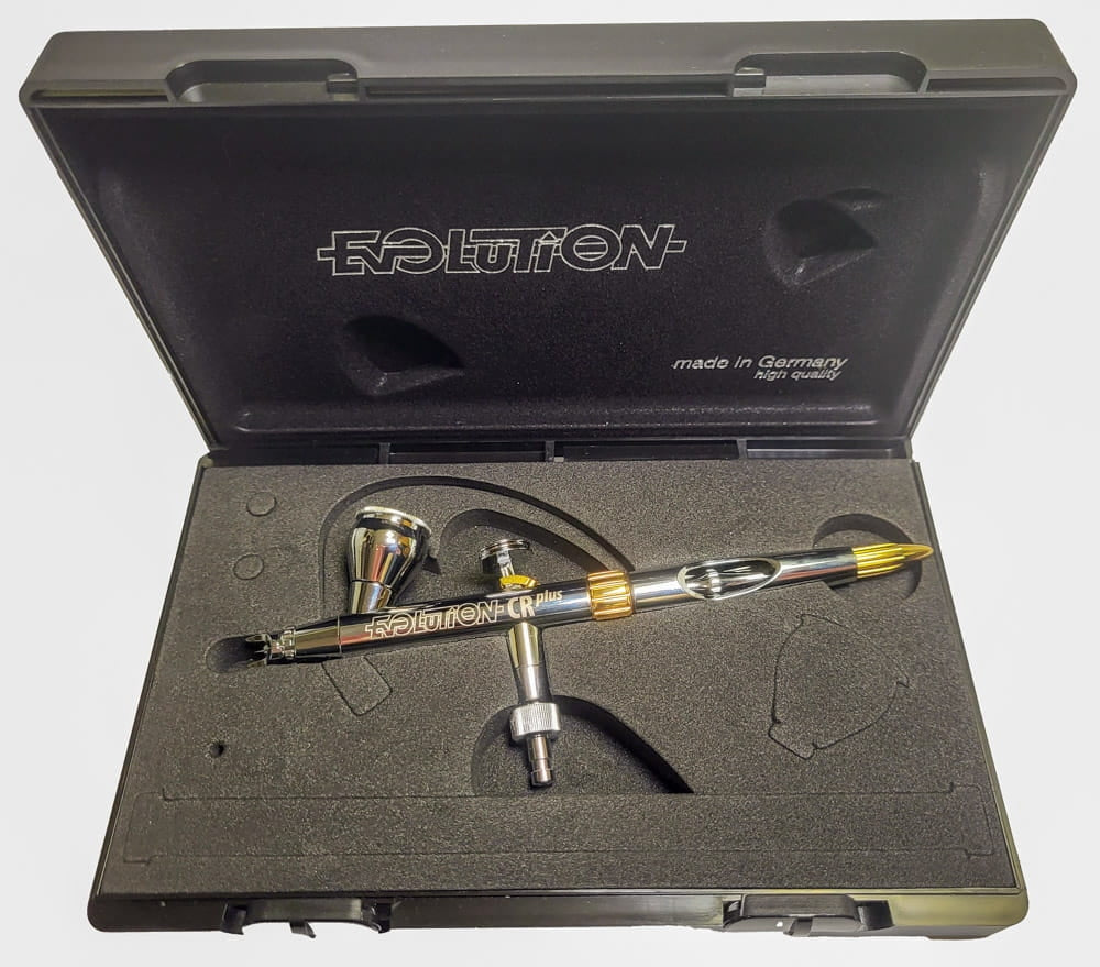 Harder &amp;amp; Steenbeck 121231 Aerograf Evolution CR Plus Solo (dysza 0,28mm) 2024 – zdjęcie 2