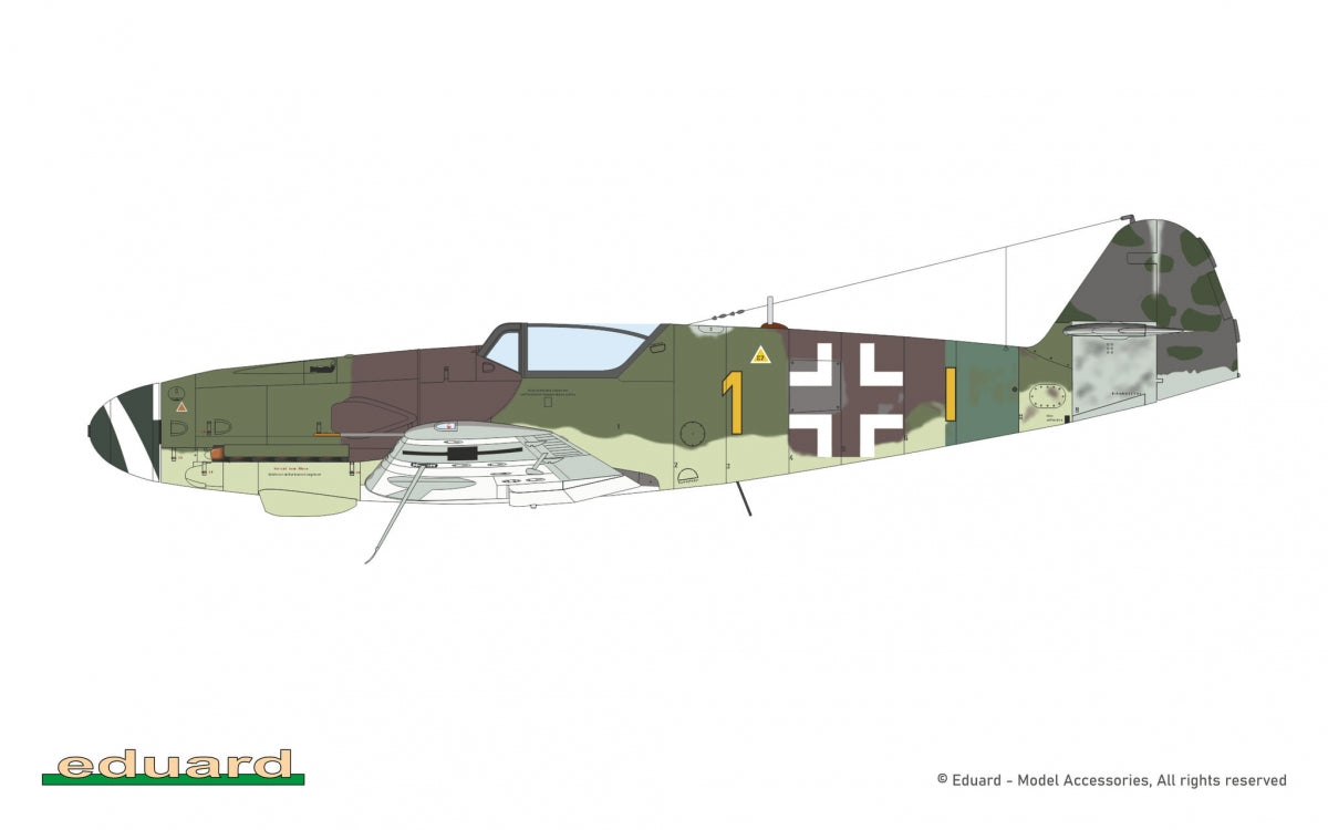 Eduard 82166 Bf 109K-4 - The ProfiPACK Edition 1/48 – zdjęcie 8