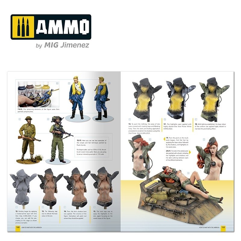 Ammo of Mig 6131 AMMO Modeling Guide – How to Paint with the Airbrush (English) – zdjęcie 10