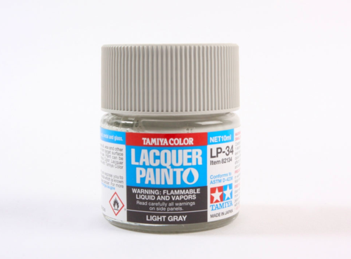 Tamiya 82134 LP-34 Light gray 10ml – immagine 3