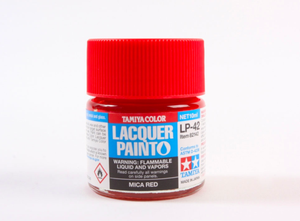 Tamiya 82142 LP-42 Mica red 10ml – immagine 3