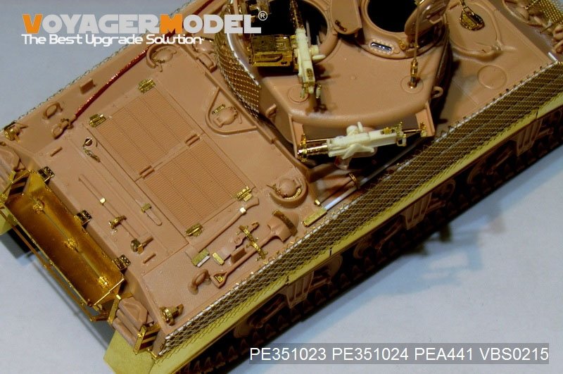 Voyager Model PE351023 WWII US M4A3 (76) w Mid Tank Basic For MENG TS-043 1/35 – zdjęcie 10