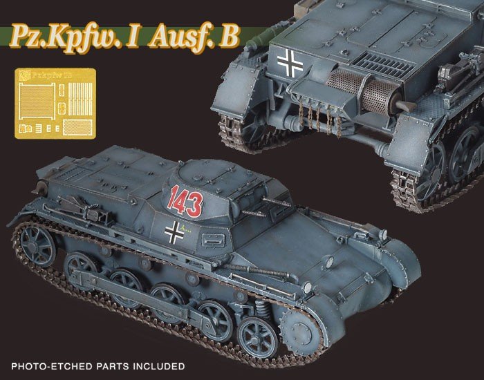Dragon 6186 Pz.Kpfw. I Ausf. B 1/35 – zdjęcie 4