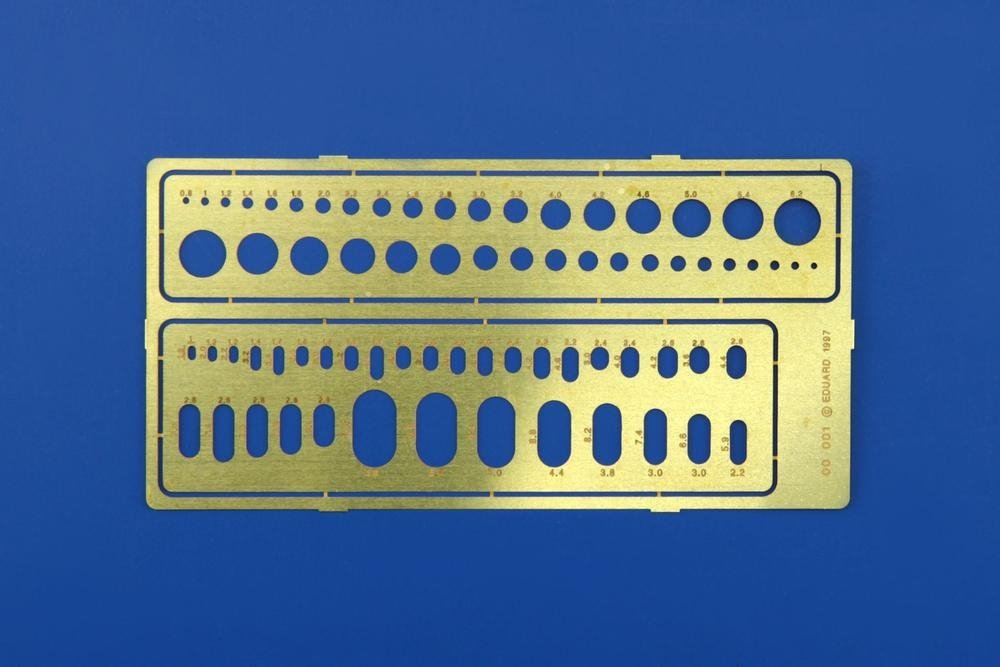 Eduard 00001 Circle &amp;amp; oval stencils