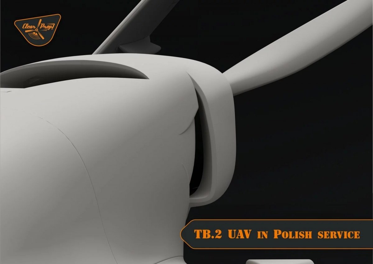 Clear Prop! CP72037 TB.2 UAV in Polish service STARTER KIT 1/72 – zdjęcie 13