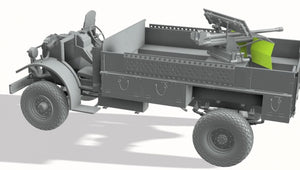 Thunder Model 35312 LRDG CMP F30 Truck w/ Ordnance 37 mm MKI Bofors Gun - Limited Bonus Edition 1/35 – zdjęcie 3