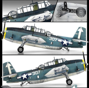 Academy 12285 TBM-3 (USS Bunker Hill) 1/48 – immagine 2