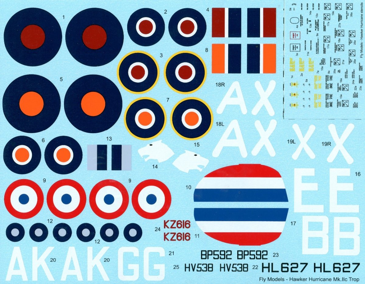 Fly 32013 Hawker Hurricane Mk IIc Trop 1/32 – zdjęcie 10