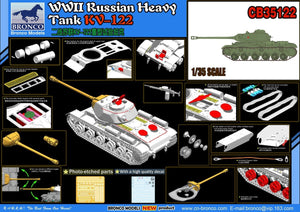 Bronco CB35122 WWII Russian Heavy Tank KV-122 1/35 – image 2