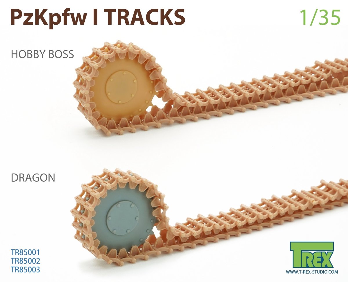 T-Rex Studio TR85001 PzKpfw I Tracks Early Type for Ausf.A 1/35 – image 3