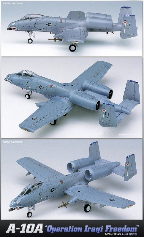 Academy 12402 A-10A (OPERATION IRAQ FREEDOM) 1/72 – zdjęcie 3