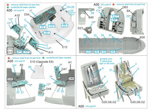 Quinta Studio QD48380 Mi-8MT 3D-Printed &amp;amp; colored Interior on decal paper (AMK) 1/48 – image 2