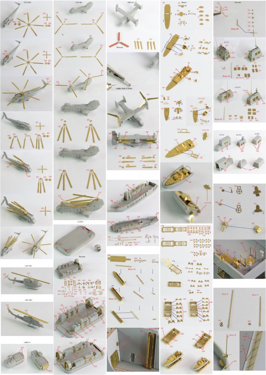 Pontos 35016F1 USS San Antonio Class LPD Detail Up Set 1/350 – image 2