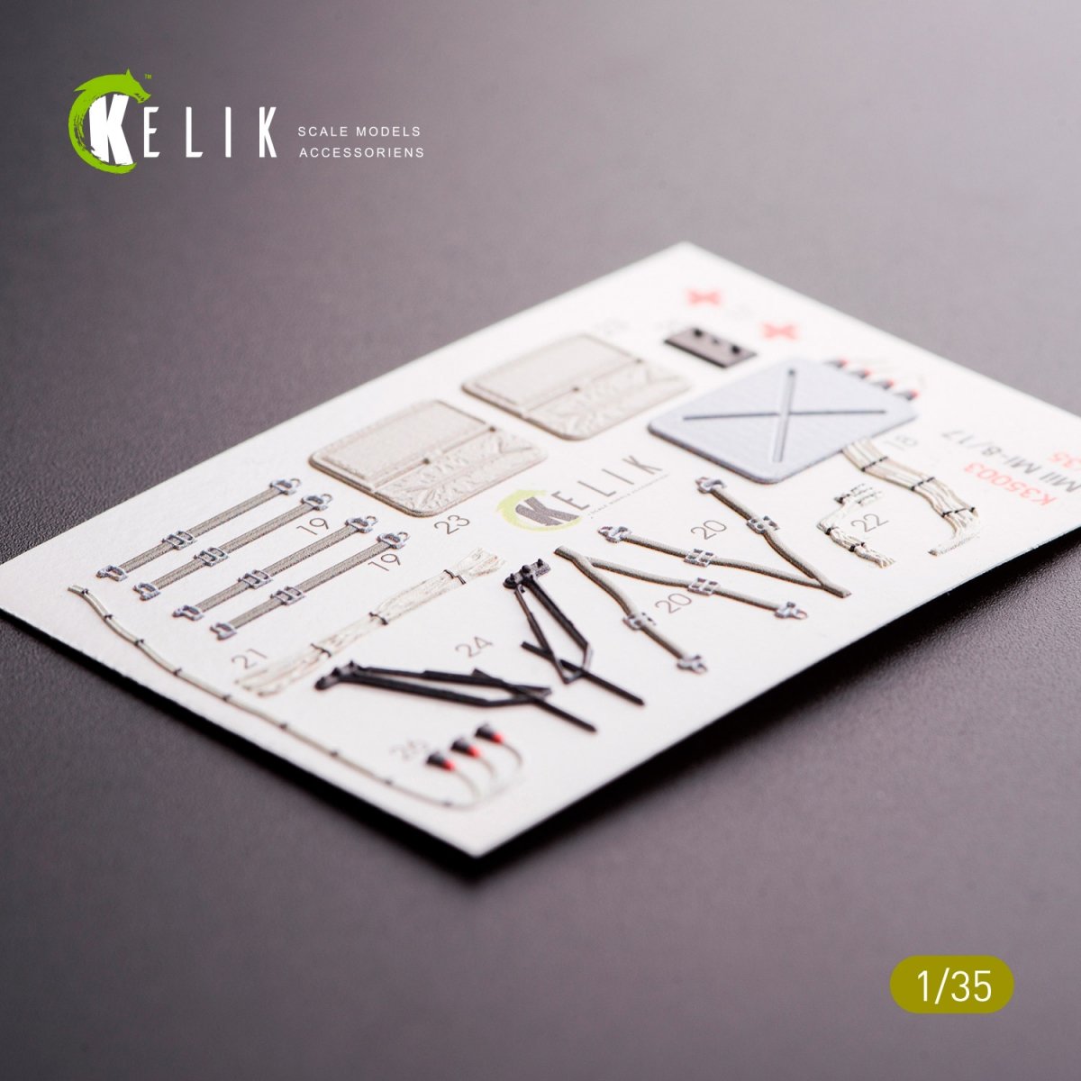 KELIK K35003 MI-8MT/MI-17 INTERIOR 3D DECALS FOR TRUMPETER KIT 1/35 – zdjęcie 3