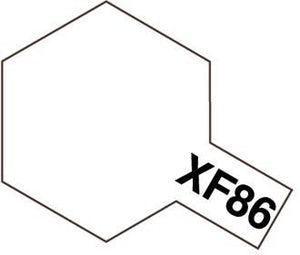 Tamiya XF86 Flat Clear (81786) Acrylic paint 10ml – zdjęcie 2