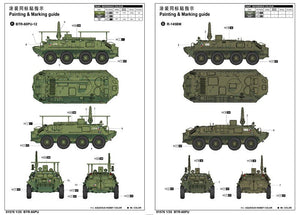 Trumpeter 01576 BTR-60P BTR-60PU 1/35 – zdjęcie 2