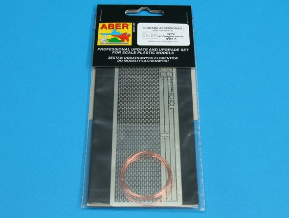 Aber 35D25 Wire entanglements type A 1/35 – zdjęcie 3
