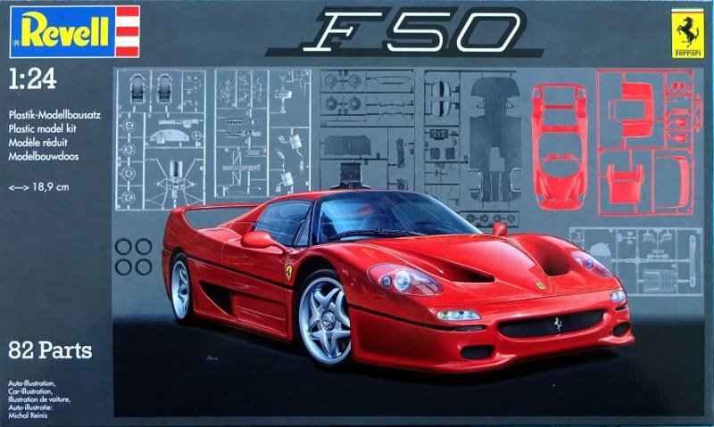 Revell 07370 Ferrari F50 1/24