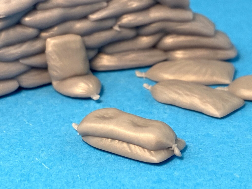 Point of no Return 3524052 Worki z piaskiem (stanowisko KM typ 1) / Sandbags (MG Firing post - type 1) 1/35 – zdjęcie 6