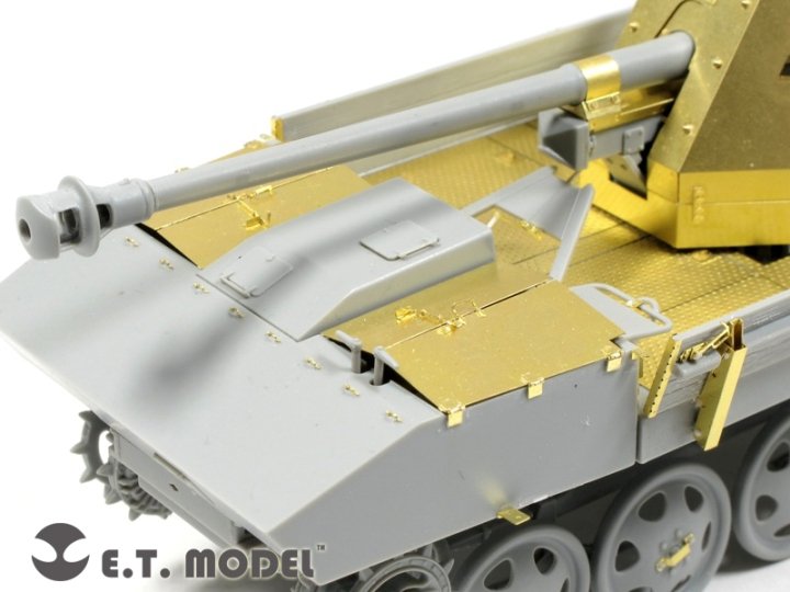 E.T. Model E35-070 WWII German 7.5cm Pak 40/4 auf RSO (For DRAGON 6640) 1/35 – imagen 5