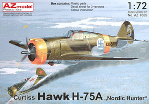 AZ Model AZ7655 Curtiss Hawk H-75A Nordic Hunter 1/72