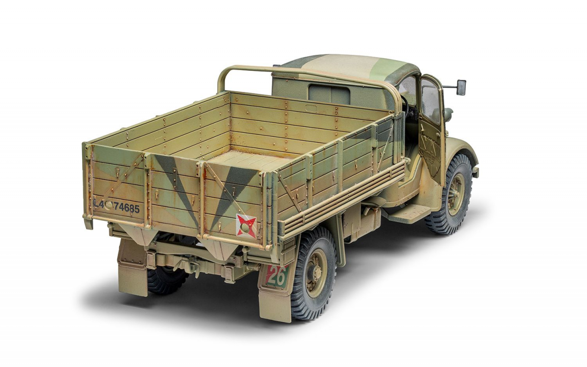 Airfix 1380 WWII British Army 30-cwt 4x2 GS Truck 1/35 – zdjęcie 4