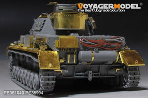 Voyager Model PE351040A WWII German Pz.Kpfw.IV Ausf.F1 Basic（A ver without included Ammo）（For Border BT-003）1/35 – zdjęcie 2