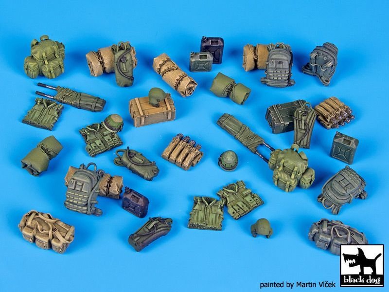 Black Dog T35084 Israeli modern equipment accessories set 1/35 – image 5