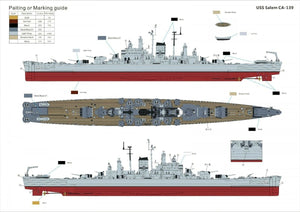 Very Fire VF700908DX USS Salem CA-139 (Deluxe version) 1/700 – image 2