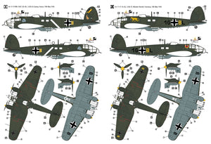 Hobby 2000 72077 Heinkel He 111 P Western Campaign 1940 ( HASEGAWA + CARTOGRAF + MASKI + WYDRUK 3D ) 1/72 – zdjęcie 2