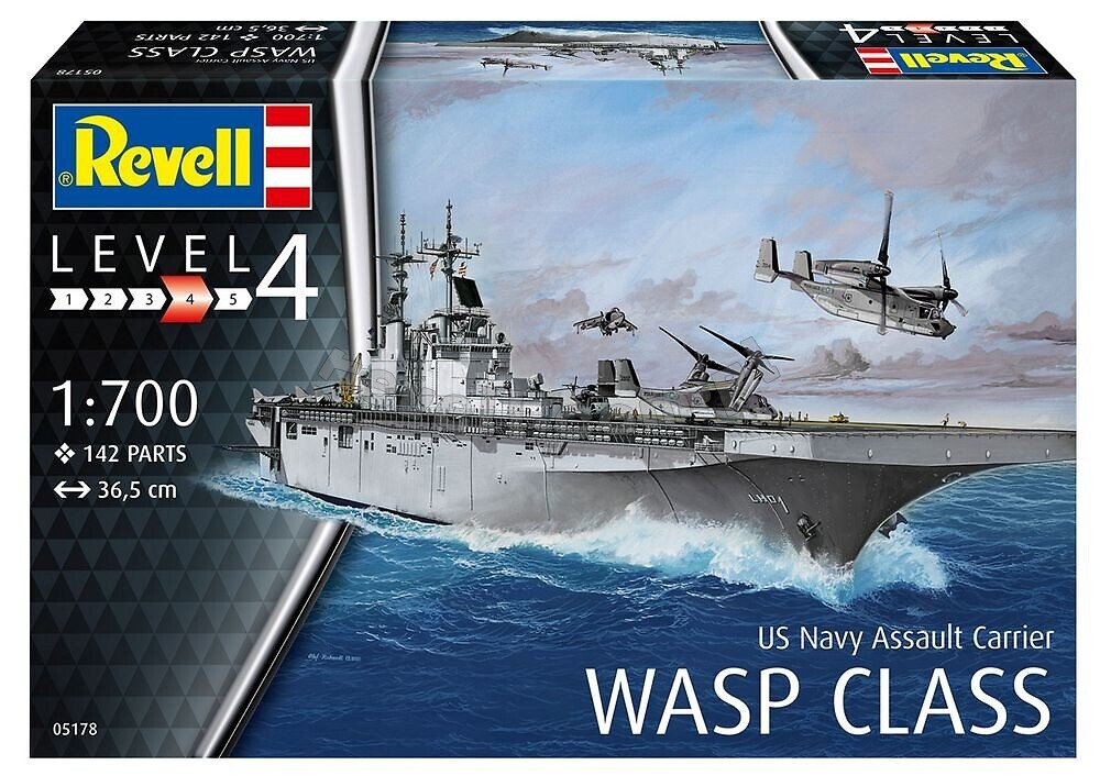 Revell 05178 Assault Carrier USS WASP CLASS 1/700 – zdjęcie 2