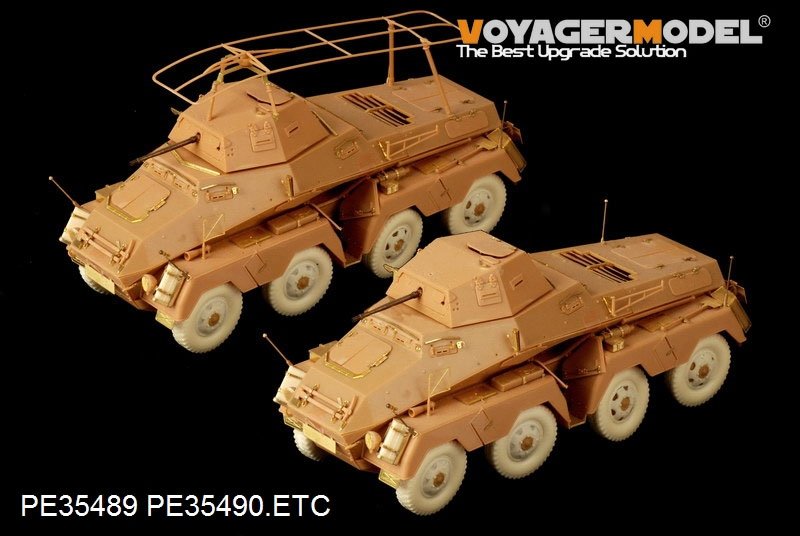 Voyager Model PE35490 WWII German Sd.Kfz.232 8 ROD early version for AFV 35232 1/35 – zdjęcie 11