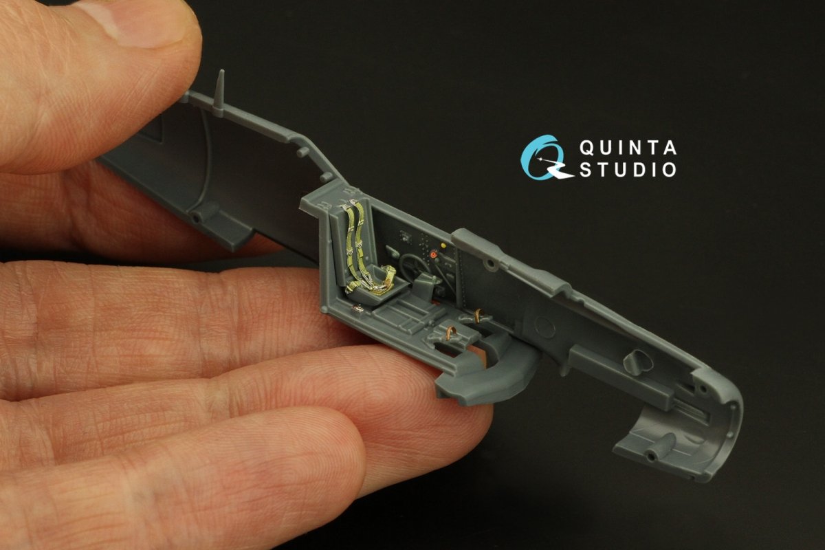 Quinta Studio QD72063 Avia S-199 3D-Printed &amp;amp; colored Interior on decal paper (Eduard) 1/72 – image 6