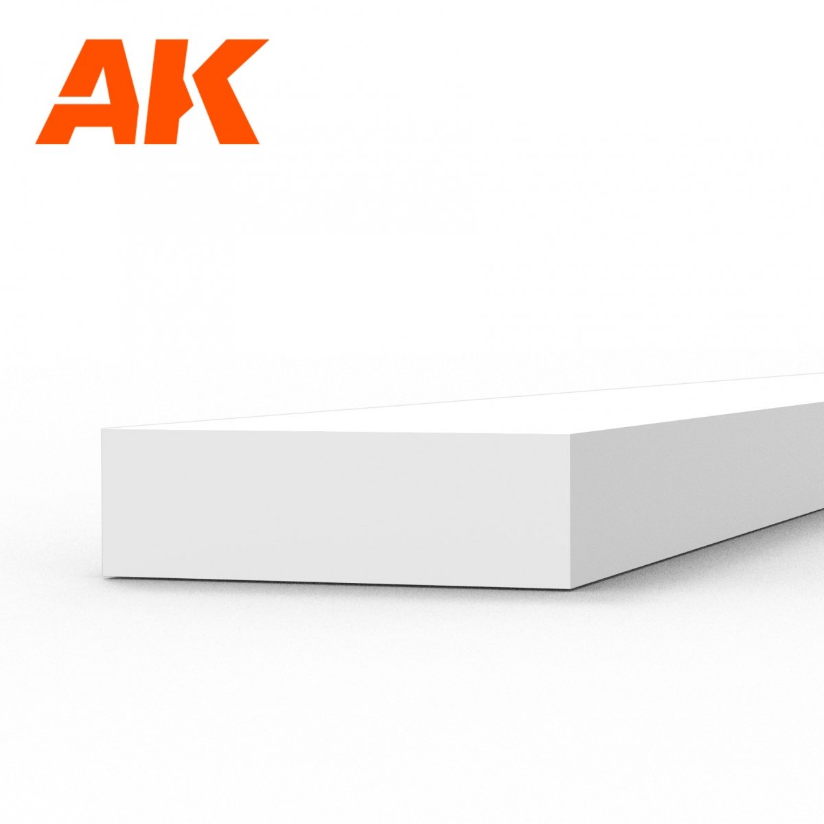 AK Interactive AK6528 STRIPS 1.50 X 5.00 X 350MM – STYRENE STRIP – (9 UNITS) – zdjęcie 2
