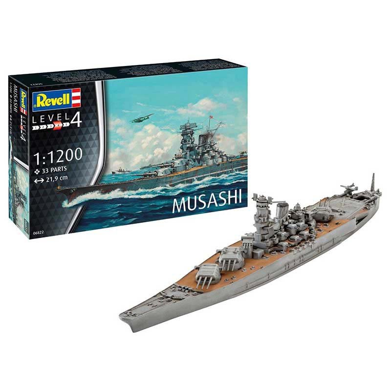 Revell 06822 Musashi 1/1200 – zdjęcie 2