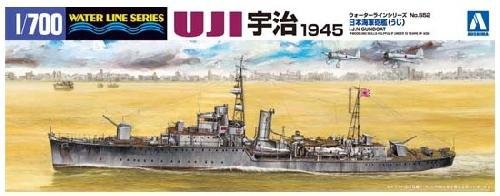 Aoshima 00369 I.J.N. Gunboat Uji 1/700