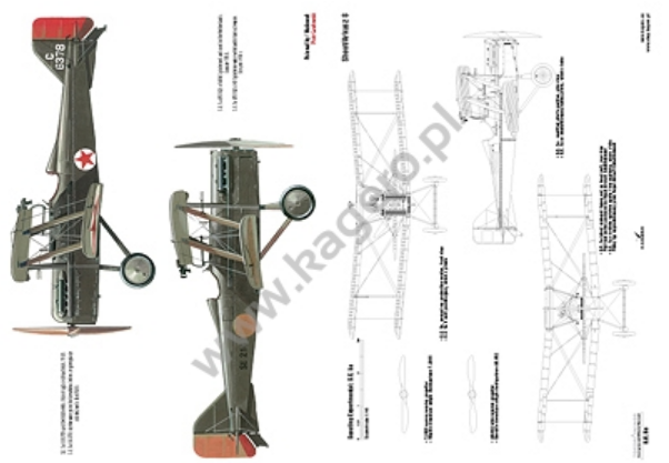 Kagero 7089 The British Fighter Aircraft S.E. 5a EN/PL – zdjęcie 2