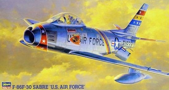 Hasegawa PT13 F-86F-30 SABRE U.S. AIR FORCE 1/48
