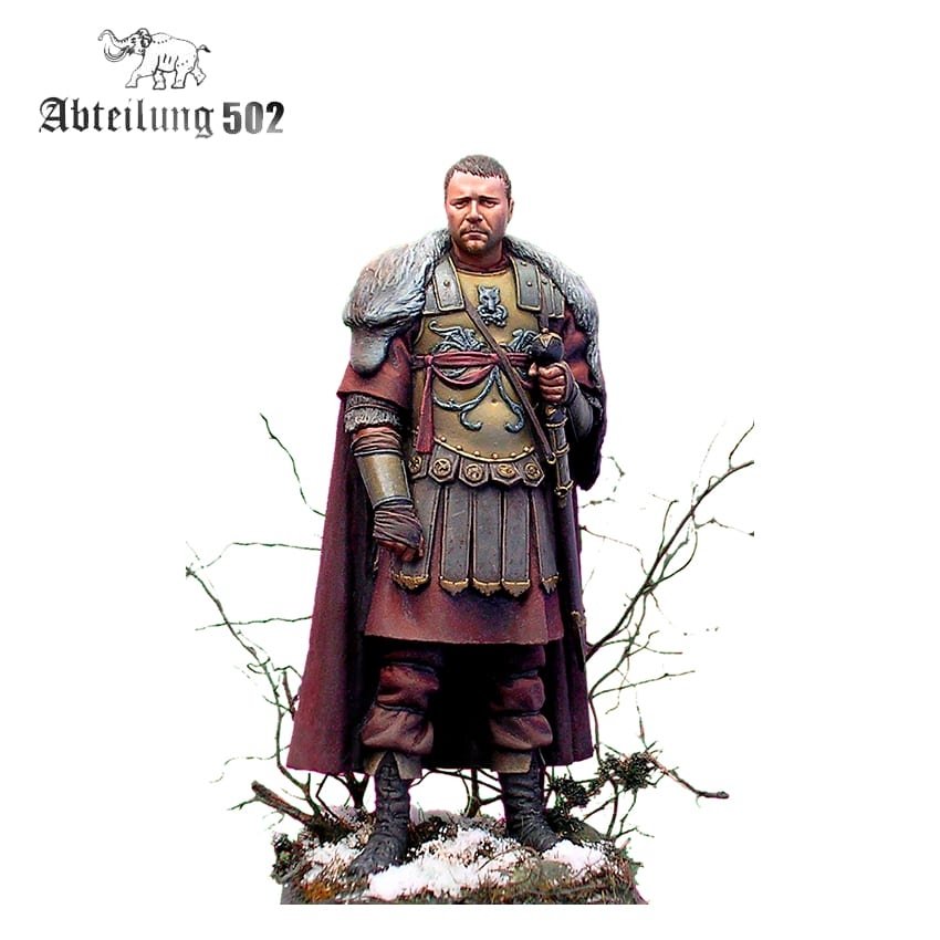 502 Abteilung ABT1012 ROMAN CAVALRY OFFICER 180 A.D. 54MM RESIN. – immagine 2