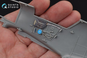 Quinta Studio QD32046 Bf 109G-10 3D-Printed &amp;amp; colored Interior on decal paper (for Trumpeter kit) 1/32 – image 9