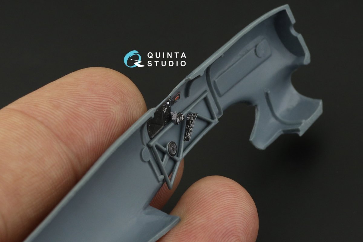 Quinta Studio QD72035 Hawker Typhoon Mk.1b (early) 3D-Printed &amp;amp; coloured Interior on decal paper (Brengun) 1/72 – zdjęcie 6