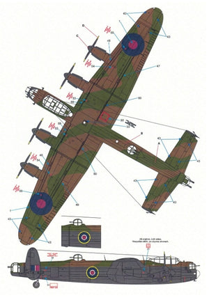 Techmod 48824 Avro Lancaster B Mk I 1/48 – zdjęcie 4