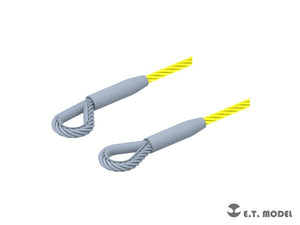 E.T. Model P35-312 WWII German Towing Cables Type.3 ( 3D Print ) 1/35 – zdjęcie 3